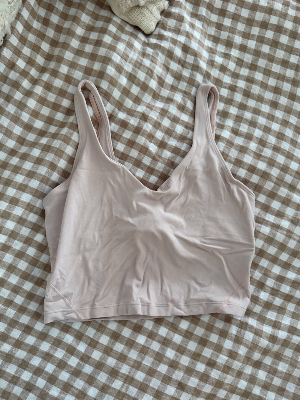 lululemon blush pink align tank